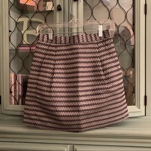 BCBGMAXAZRIA Silver Skirt